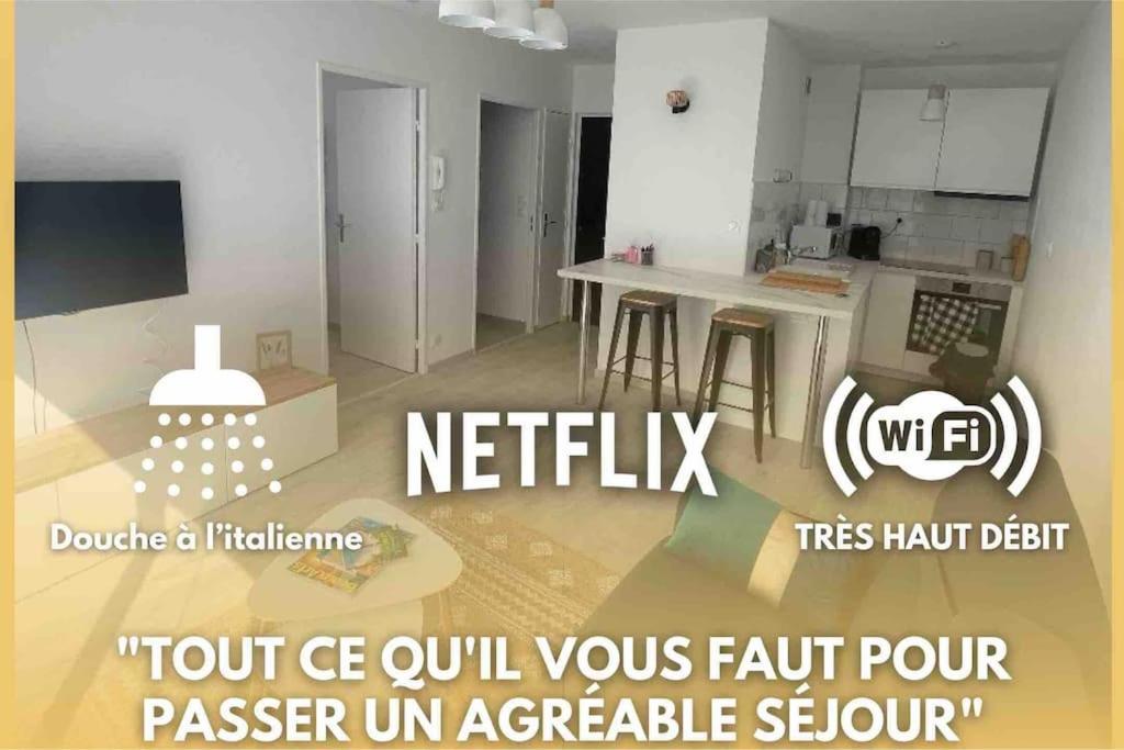 T2 Neuf En Plein Coeur De Rennes Au Bord De La Vilaine Exteriör bild